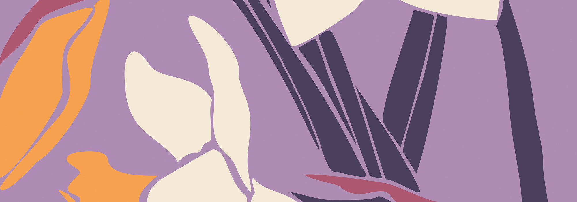 Purple posters collection featuring bold and unique designs in various shades of purple, ideal for adding a vibrant and stylish touch to any room