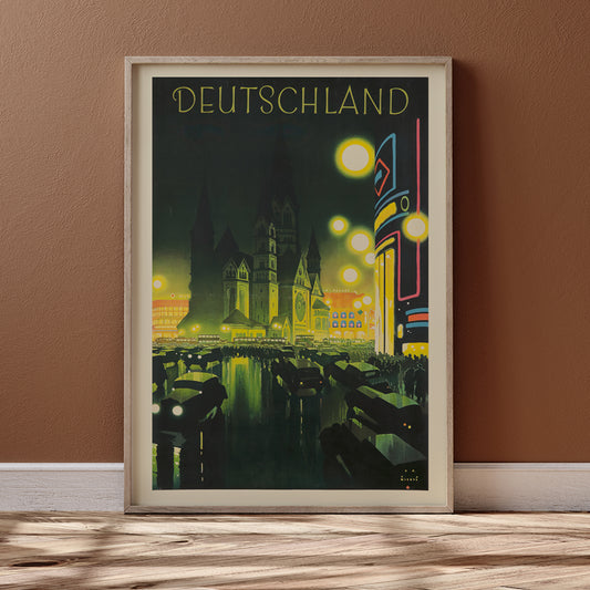 , framed and displayed in home decor