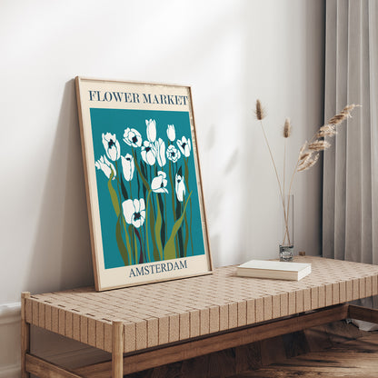 , framed and displayed in home decor