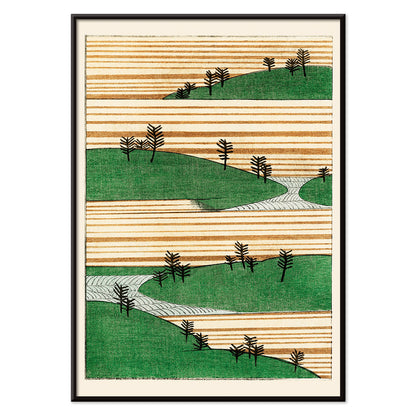 , with black aluminium frame on white background