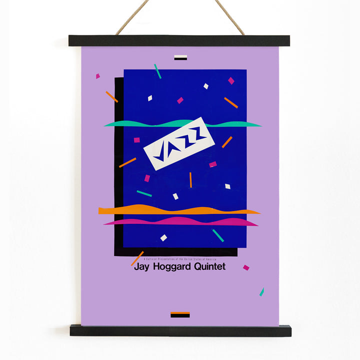 , with wooden magnetic frame on white background