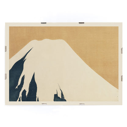 , framed and displayed in modern living room decor