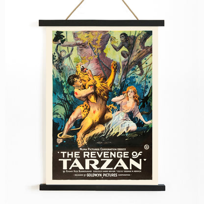 , with wooden magnetic frame on white background