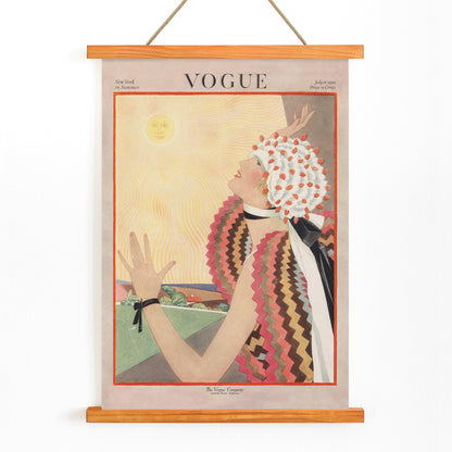 , with wooden magnetic frame on white background